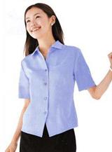 深圳工衣廠家 定制女士短袖襯衣制服，專業(yè)設(shè)計(jì)，價(jià)格透明